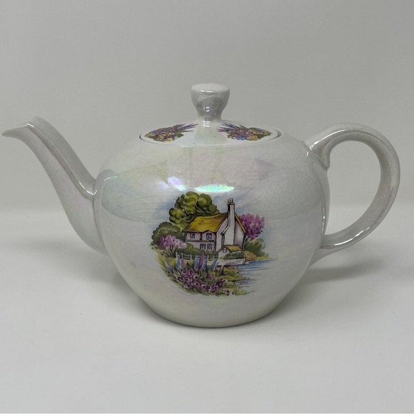 Vintage Teapot Lids England Staffordshire 1960s Genuine Heatmaster White - Picture 6 of 10